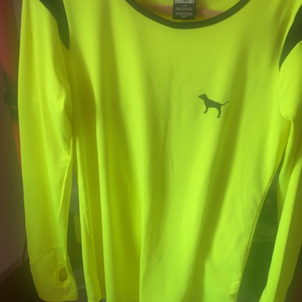 New with tags pink neon long sleeve